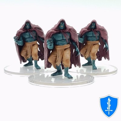 Oni (red) x3 - Ghost Light #28B D&D Icons of the Realms Miniature
