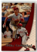 2000 Topps Gold Label #67 Mike Lieberthal Class 3