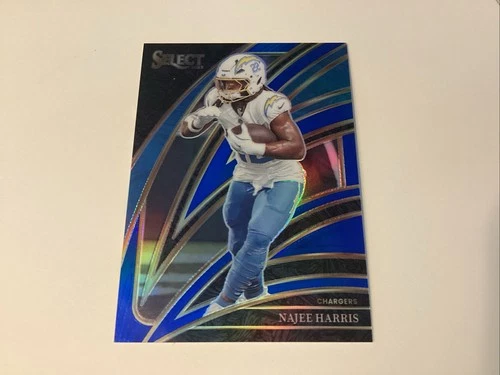 2025 Panini Select - Club Level Najee Harris #203 Blue /99 #chargers