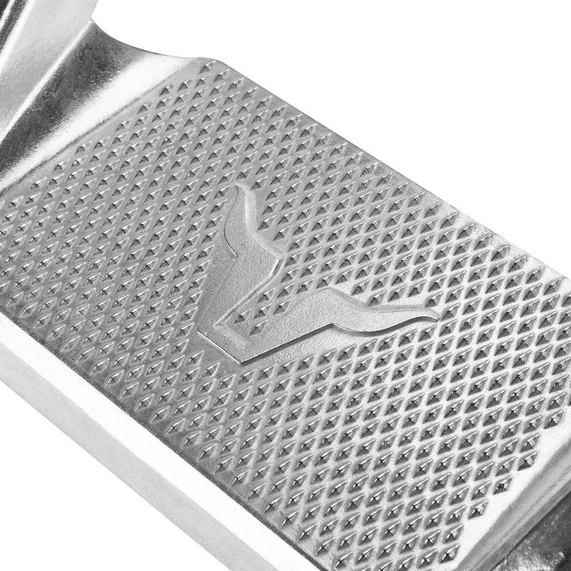 2x Bully Hoop Side Steps Polished Aluminum 350lb Non-Slip for Pickup Truck SUV - Image 4 of 4