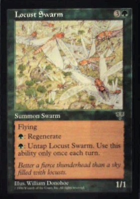 Locust Swarm - Mirage: #226, Magic: The Gathering Nm C319