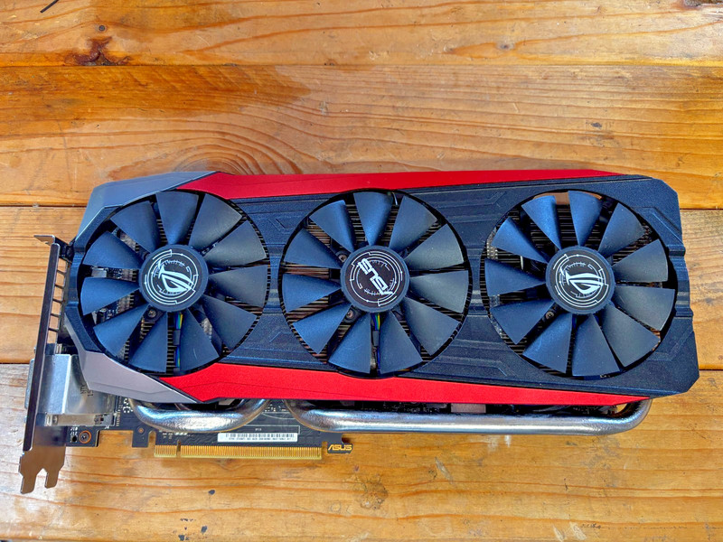 ASUS ROG STRIX GTX 980 Ti 6GB Graphics Card NVIDIA GPU Tested working