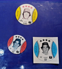 1981 MSA TEST disc JUMBO 3 1/4 color error BLANK BACK square proof STEVE KEMP