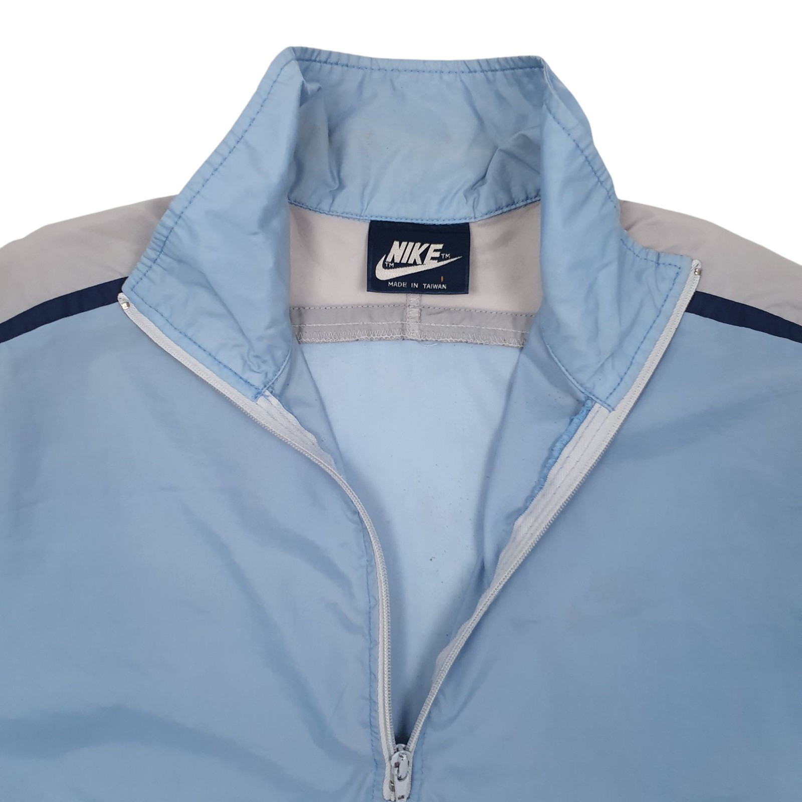 NIKE Windbreaker Jacket Coat Vintage 80s Mens L image 2