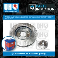 2x Brake Discs Pair Vented fits MERCEDES 230 2.3 Front 80 to 93 284mm Set QH New