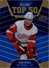 2019-20 Upper Deck Allure Top 50 Blue #T5011 Taro Hirose - HKY