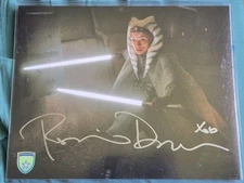 Rosario dawson signed Autographed autograph Certificate Official Pix 