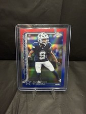 KaVontae Turpin 2025 Topps Chrome Red Refractor Cowboys #84