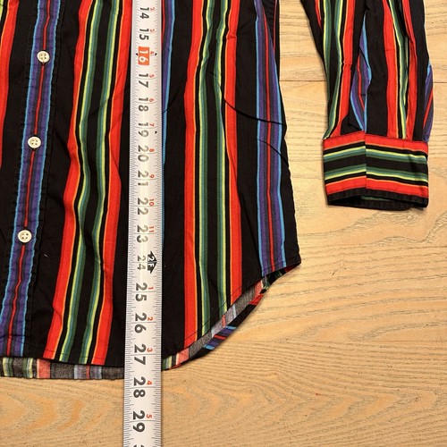 Polo Ralph Lauren Colorblock Stripe Dress Shirt Boys XL (18-20) L/S Button Up - Picture 10 of 18