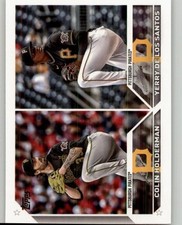 2023 Topps Update Colin Holderman Yerry De Los Santos Rookie #US109 RC Pirates