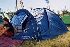 Eurohike Avon 3 Person DLX Nightfall Tent blue (used Twice)