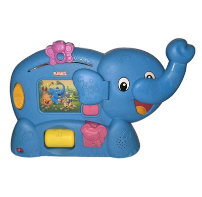 Playskool Learnimals ABC Adventure Elefun Blue Elephant Activity Toy 2010