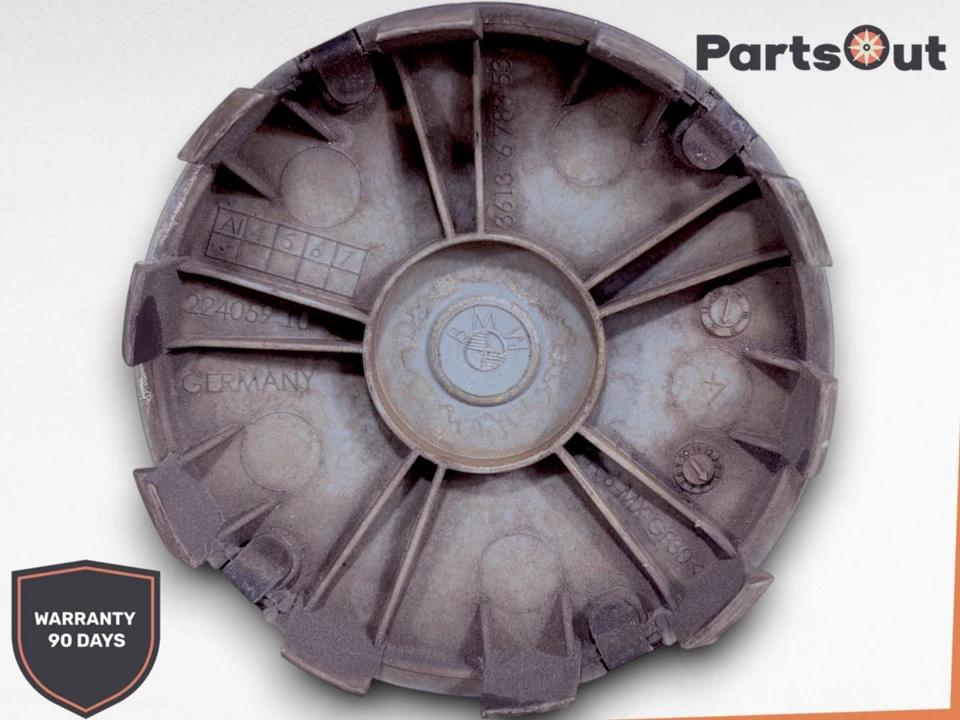 10-17 BMW X3 X5 Varios Modelos Tapacubos de Rueda Central Cubierta de Llanta 6783536-03 Fabricante de Equipo Original Foto 2 de 3