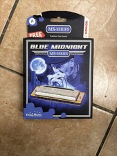 Hohner 595BL Blue Midnight Harmonica Key of A