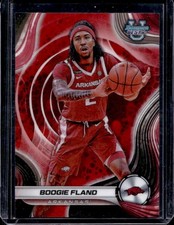 2024-25 Bowman's Best University Boogie Fland Red Refractor #/5 Razorbacks