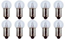 CEC Industries #6253 Bulbs, 12 V, 6 W, BA9s Base, G-4.5 shape (Box of 10)