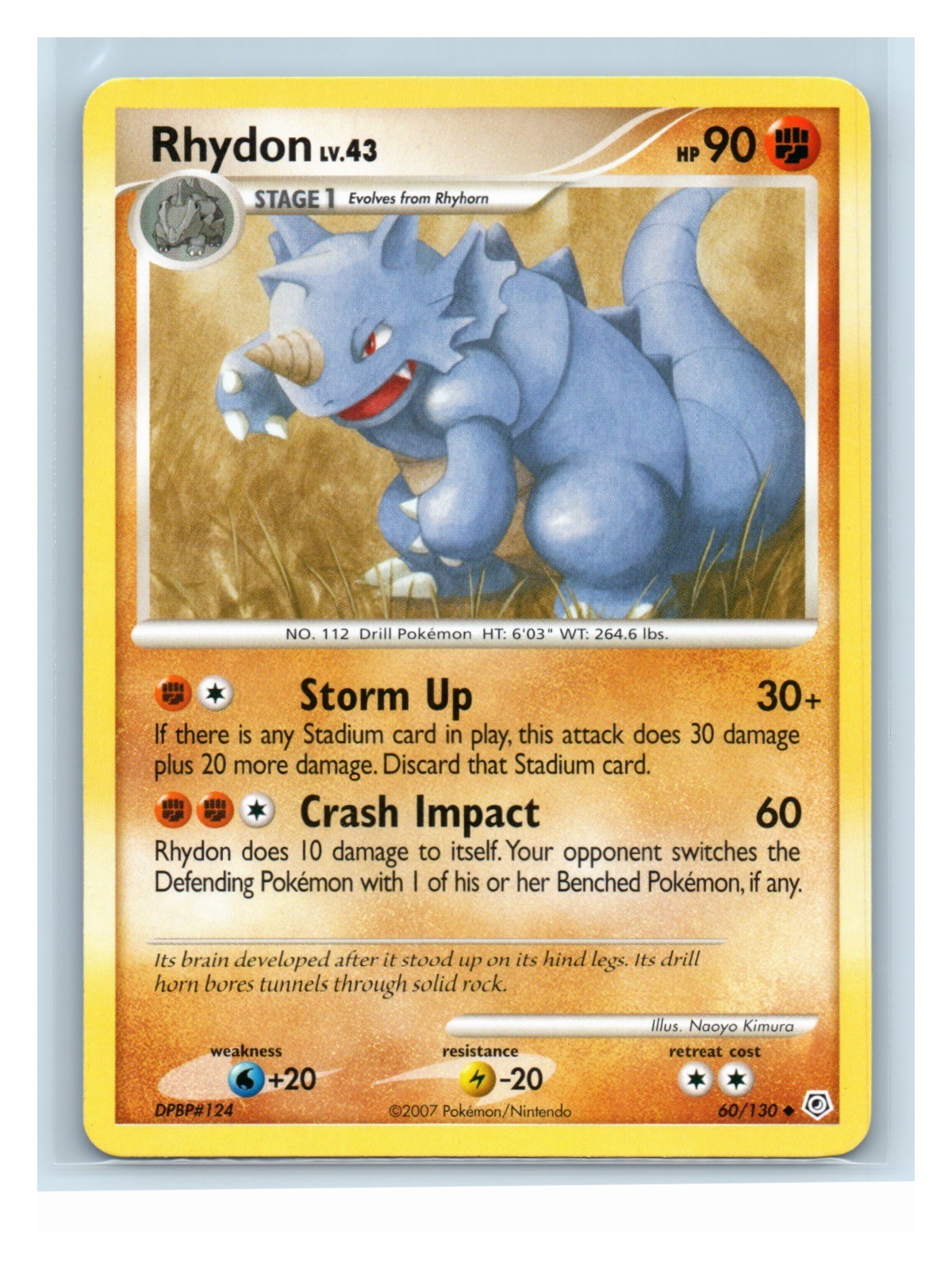 Rhydon Normal 60/130 Uncommon Diamond and Pearl LP
