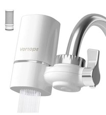 T1 Faucet Water Filter, Chrome White 5-Stage Filtration for Kitchen Sink, 1 Coun