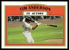 2021 Topps Heritage Tim Anderson Chicago White Sox #244