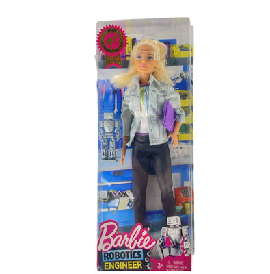 Barbie Robotics Engineer 11in Career Doll 2018 New In Box Mattel STEM Toy