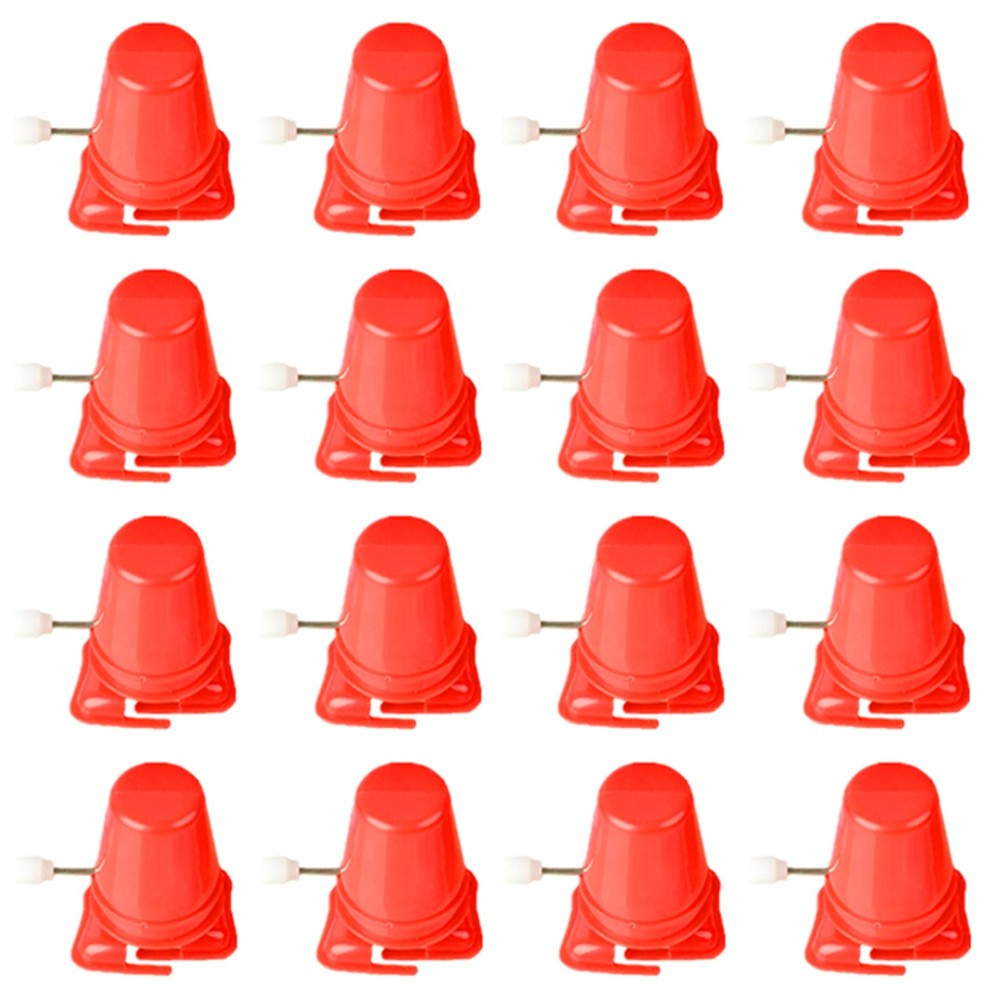 24 Stück Aufziehspielzeug Mechanismus - DIY Roboter Bastelset Weiß