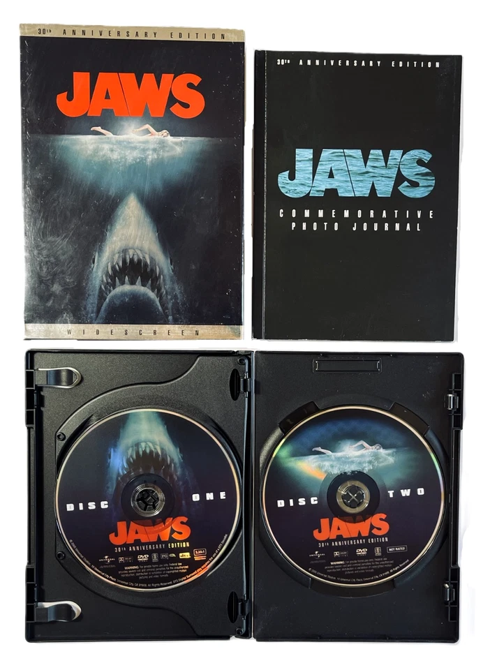 14 DVD Movie Lot 16 Disk | Sci-Fi Horror | JAWS Abyss PREDATORS Recall | VG NICE Foto 4 de 4