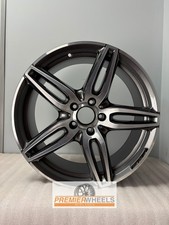 MERCEDES E CLASS AMG 19" X8J FRONT ALLOY WHEEL W213 ET43 A2134012000 DIAMOND CUT