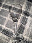 Tiffany & Co Crystal Double Helix White Wine Glass 6" high — photo 1