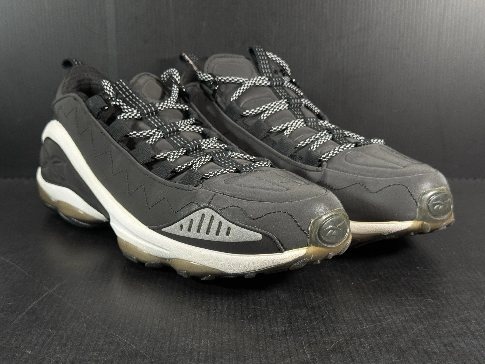 Baskets Reebok DMX Run 10 NDS noir 3M réfléchissant taille 11 SUPREME HELLSTAR