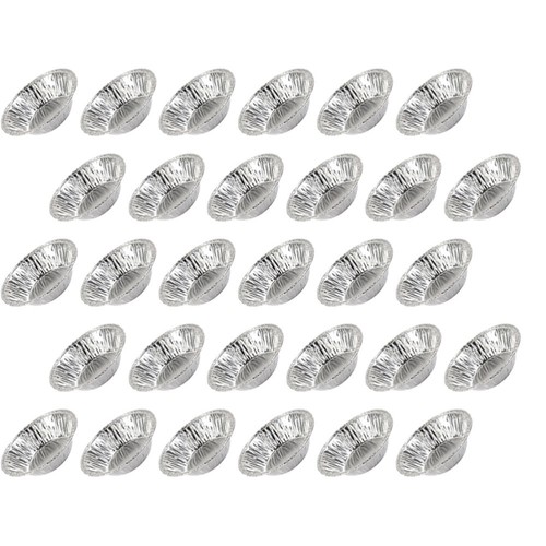 100 Pcs Tin Foil Egg Tart Mold Baking Trays Mould Tartlet Molds Pans - Picture 12 of 12