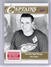 2025-26 Detroit Red Wings Sid Abel /100 CENTENNIAL Hall Of Fame 25-26