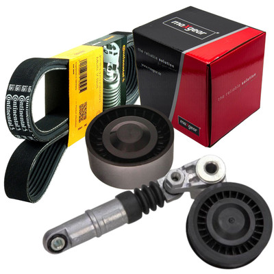 CONTI 6PK2000 Keilrippenriemen + Rollen Satz für VW CRAFTER 2.5 TDI ohne Klima