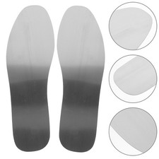2 Pcs Shoe Insoles Women Stainless Inserts Anti Nail Puncture for Shoes