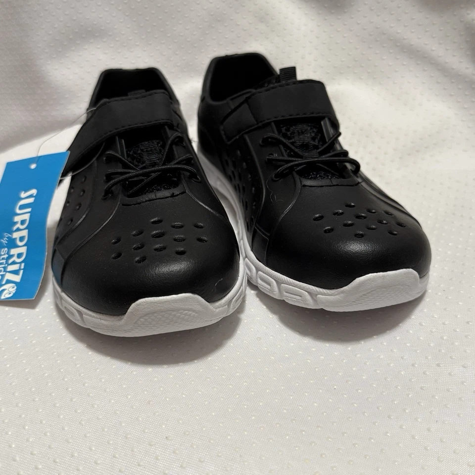 Stride Rite черный туфли ремень и перфорированный дизайн для мальчиков размер 11 новый - Изображение 3 из 4