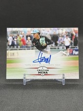 2025 Topps Stadium Club Cristian Mena Auto Card SCBA-CME Diamondbacks On Card