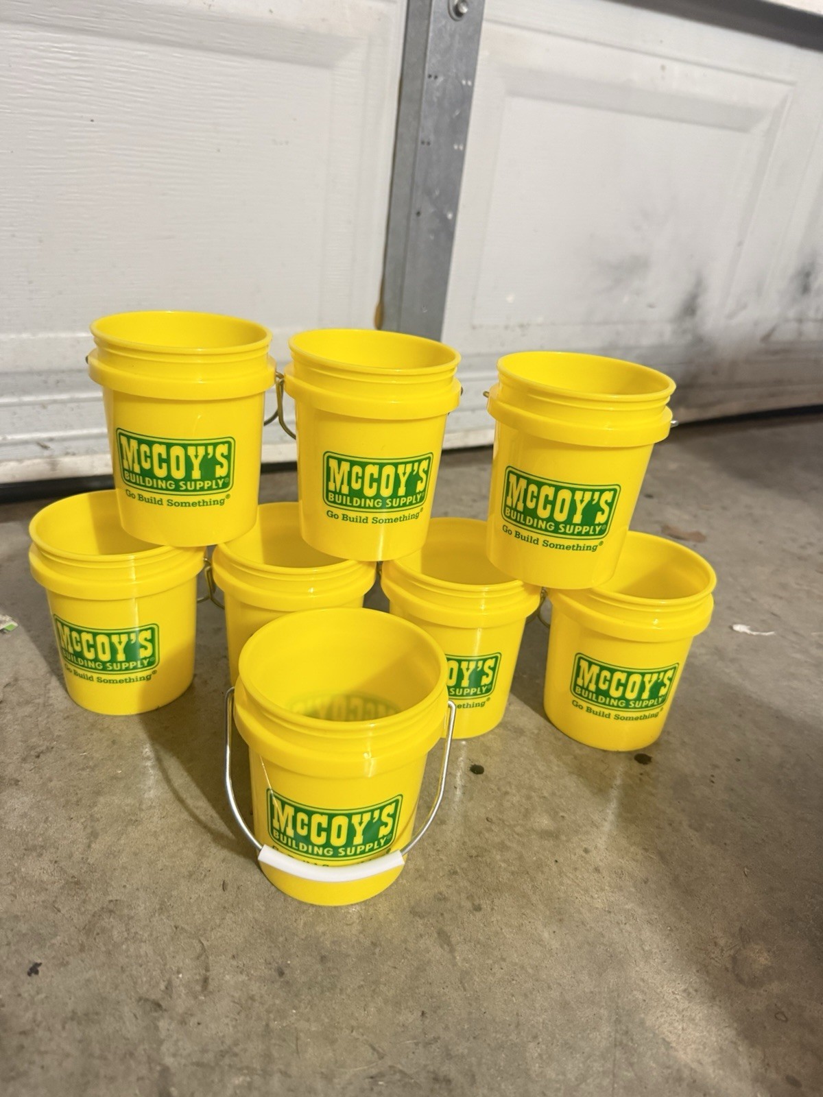 McCoy’s Yellow Mini Buckets