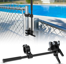 Pool Gate Latch, Chain Link Fence Gate Latch, Fits 1-3/8" X 1-7/8" Measure You