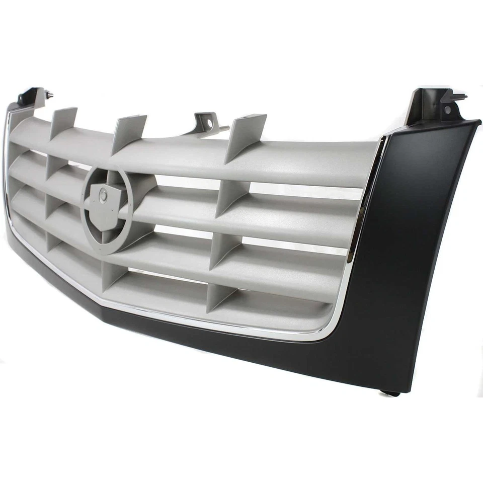 Replacement Grill Grille Chrome and Black for 02-06 Cadillac Escalade ESV EXT - Image 2 of 4