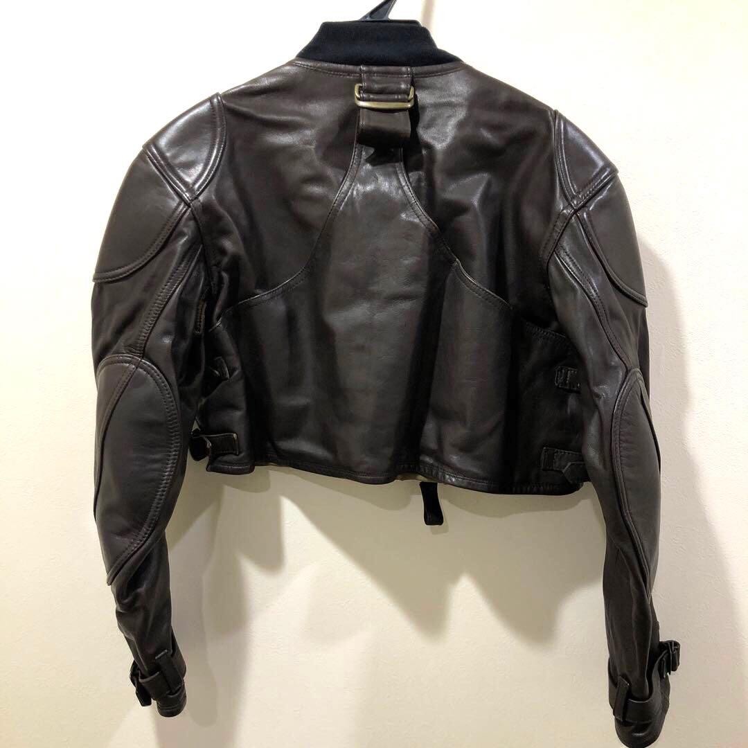 HAROLD'S GEAR Harold's Gear Berry Short Leather Jacket image 3