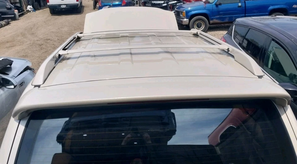 Conjunto completo de portaequipajes de techo Lexus LX470 2003-2005. Dólar de arena perla. Foto 3 de 4