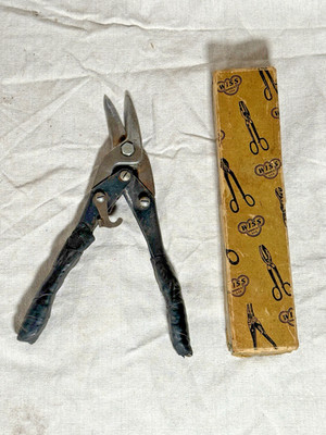 Vintage Wiss Metal-Master Tin Snips Cutter Cuts to RIGHT M-2 USA USED