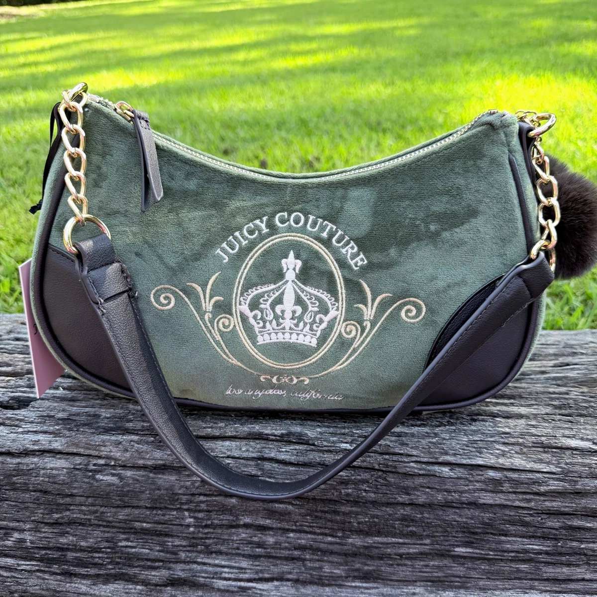 Juicy Couture Shoulder Bag Green Bags & Handbags for Women for
