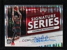 2020 Panini Donruss Optic Pulsar Prizm 9/17 Chandler Hutchison #SS-CHC Auto 0w3