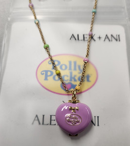 Polly Pocket Médaillon Bluebird cœur vintage - Collection Polly Pocket Médaillon Bluebird cœur vintage - Collection