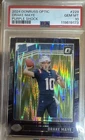 Drake Maye 2024 Panini Donruss Optic #229 Purple Shock PSA 10 Rookie RC