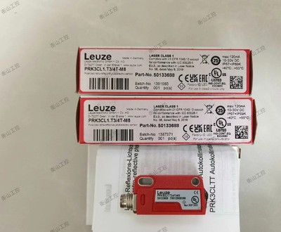 1-piece set of Leuze PRK3CL1.T3/4T-M8 photoelectric sensor 50133688