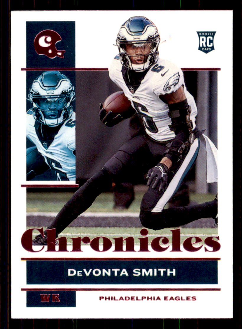 2021 Panini Chronicles #72 DeVonta Smith Pink Philadelphia Eagles