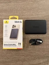 Baseus PicoGo Ultra-Slim Magnetic Power Bank 5000mAh (Black)