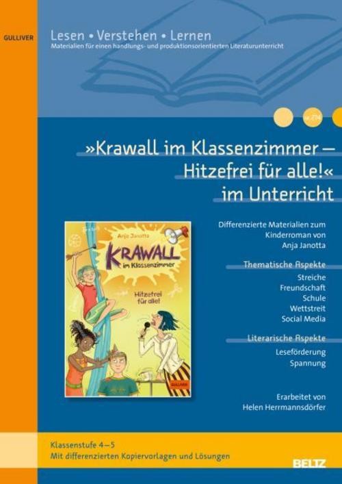 'Krawall im Klassenzimmer' im Unterricht Helen Herrmannsdörfer