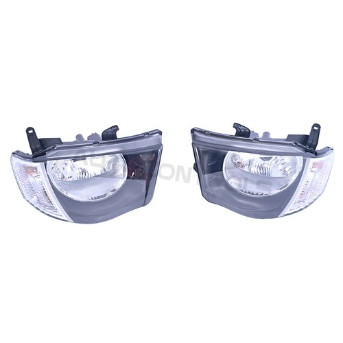 Pair HeadLight For Mitsubishi Triton 2009-2015 ML MN Ute L200 NEW GL GLX AU L+R - Picture 2 of 5